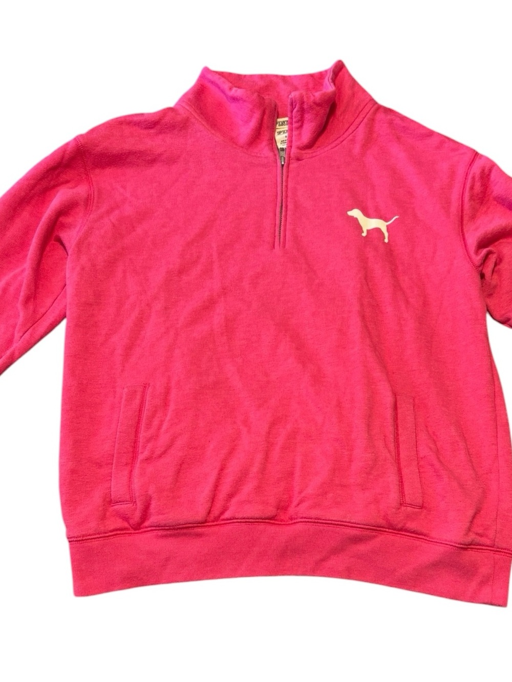 PINK Victoria’s Secret Quarter-Zip Pullover S